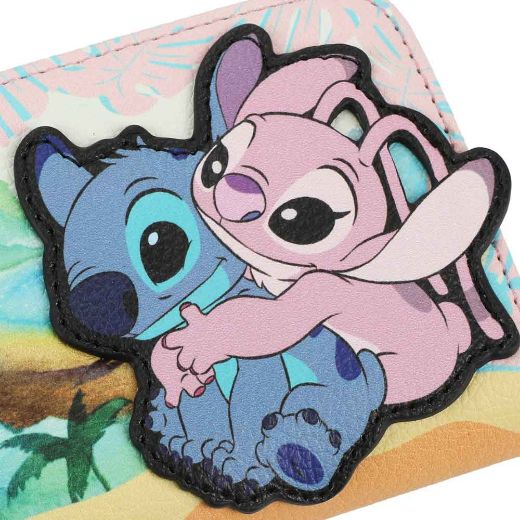 Picture of Disney Stitch & Angel Mini Zip Around Wallet