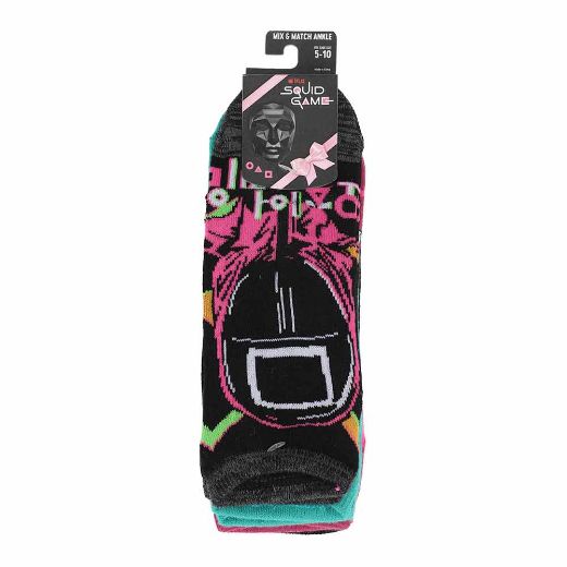 Picture of Squid Game Icons 5 Pair Ankle Socks