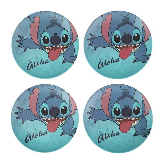 Picture of Disney Stitch Plates Set of 4
