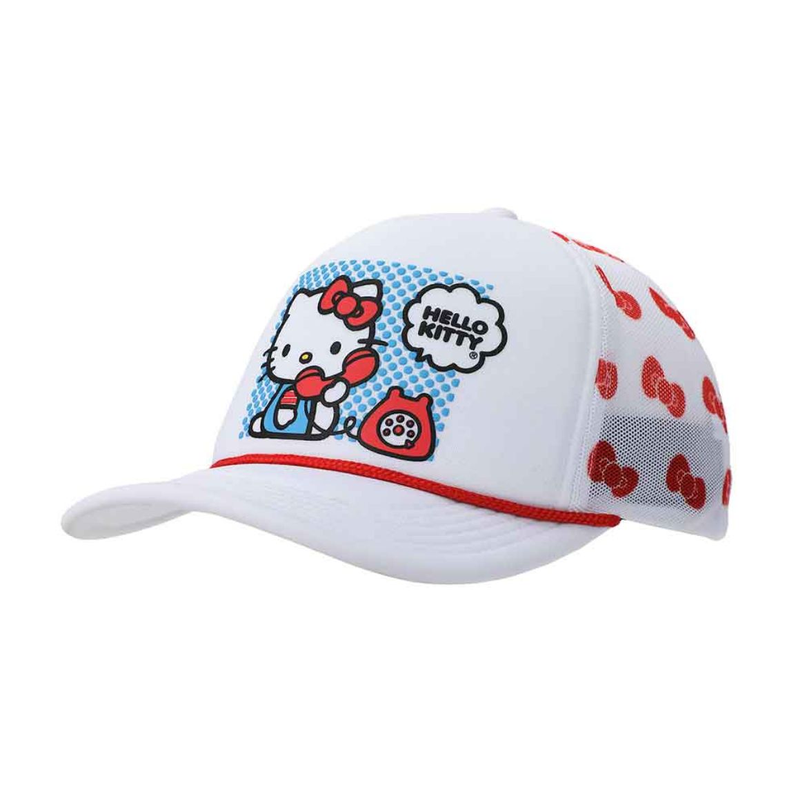 Picture of Hello Kitty Printed Mesh Trucker