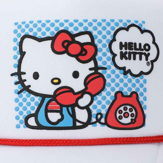 Picture of Hello Kitty Printed Mesh Trucker