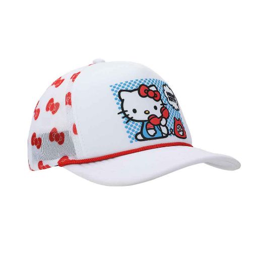 Picture of Hello Kitty Printed Mesh Trucker
