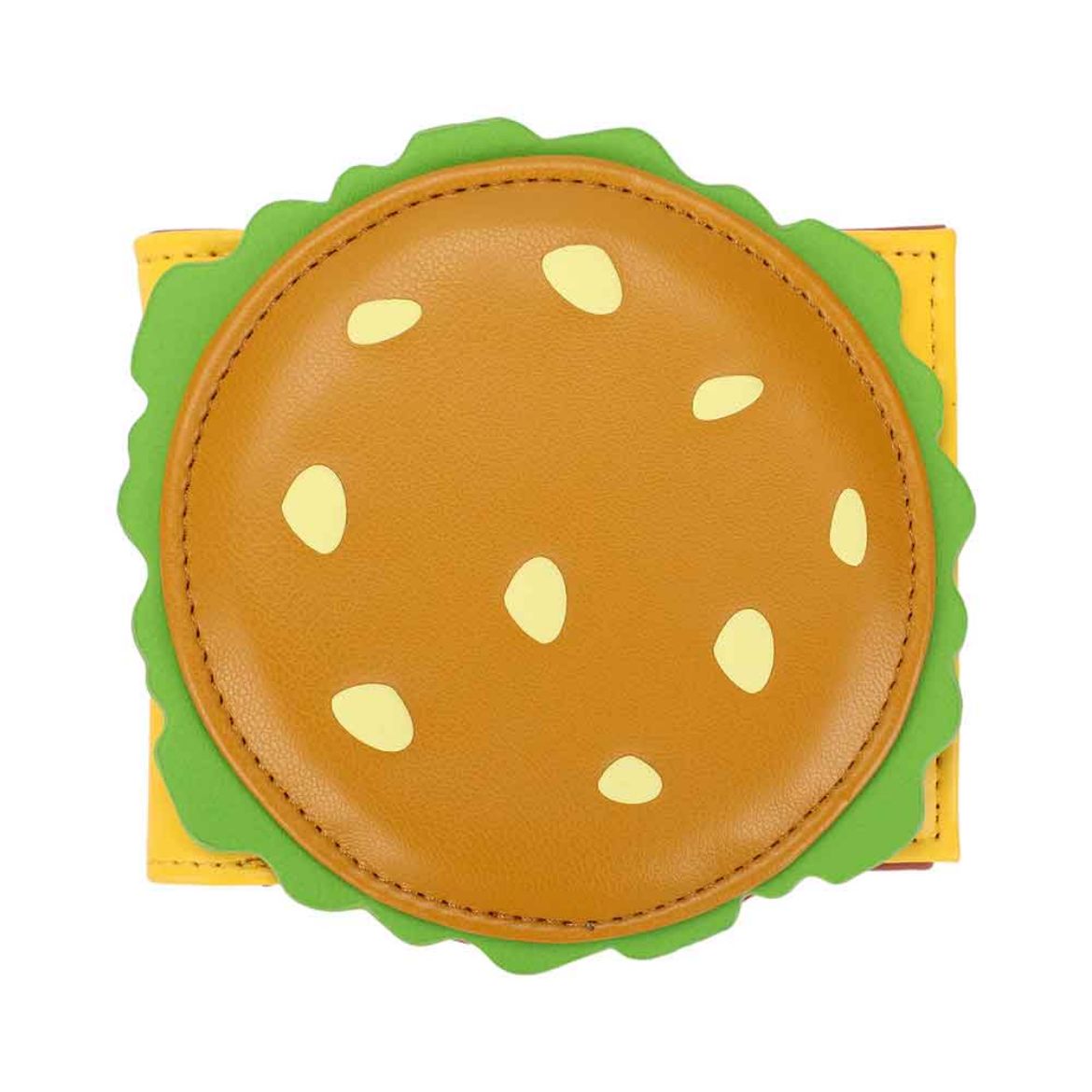Picture of SpongeBob SquarePants Krabby Patty Shaped Bi-fold Wallet