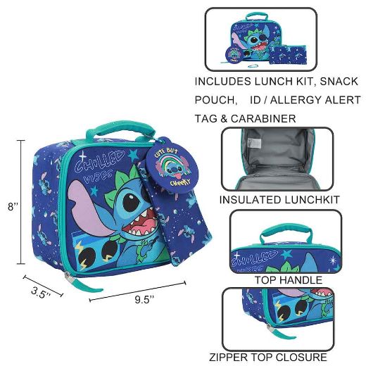 Picture of Disney Stitch Chilled Vibes 4 pc Lunch Kit