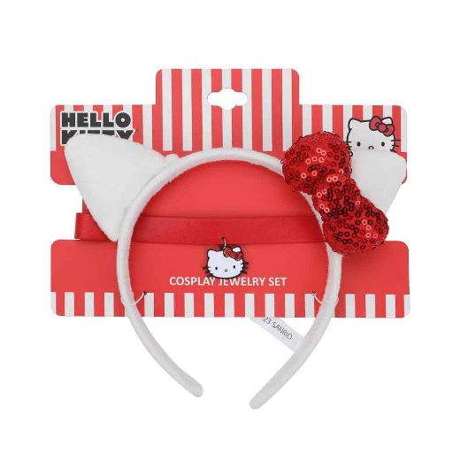 Picture of Hello Kitty Cosplay Choker & Headband Set