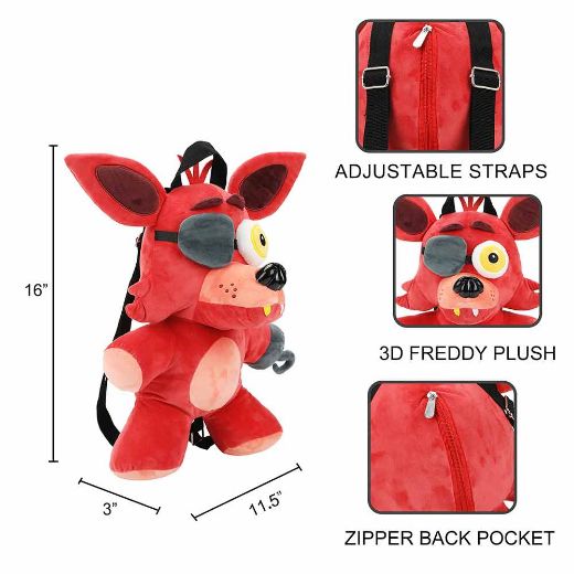 Picture of Five Nights at Freddy's Foxy Plush Mini Backpack