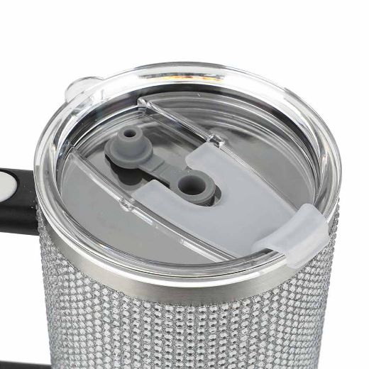 Picture of Bioworld Rhinestone 40 oz. Stainless Steel Tumbler
