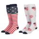 Picture of Americana 2 Pair Knee High Socks