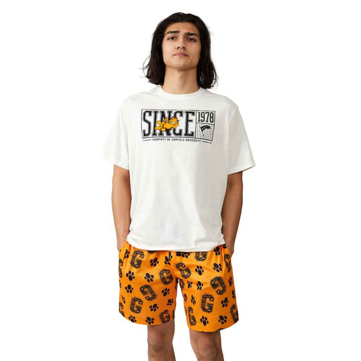 Picture of Garfield Since 1978 Tee & Short Sleep Set