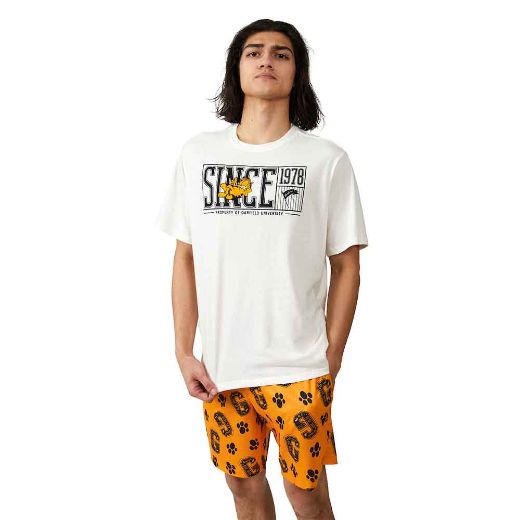 Picture of Garfield Since 1978 Tee & Short Sleep Set