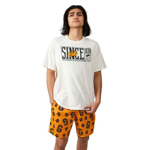 Picture of Garfield Since 1978 Tee & Short Sleep Set