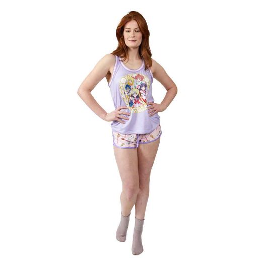 Picture of Sailor Moon Crystal Juniors Tank Top & Short Sleep Set