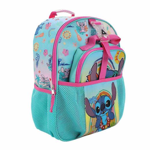 Picture of Disney Stitch Light Up Buckle 4 pc Toddler Backpack Set