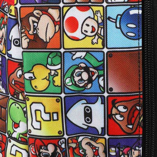 Picture of Super Mario Light Up Buckle 4 pc Toddler Backpack Set