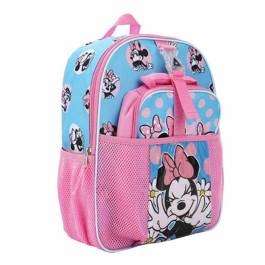 Picture of Disney Minnie Mouse Light Up Buckle 3 pc Toddler Backpack Set