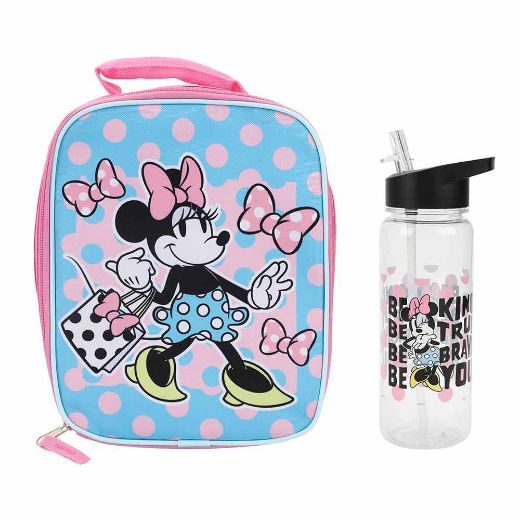 Picture of Disney Minnie Mouse Light Up Buckle 3 pc Toddler Backpack Set