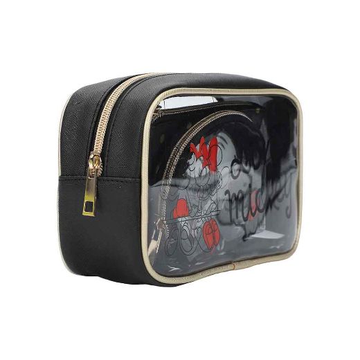 Picture of Disney Mickey & Minnie Love Travel Cosmetic Bags - Set of 3