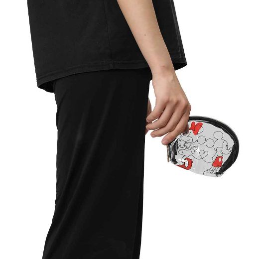 Picture of Disney Mickey & Minnie Love Travel Cosmetic Bags - Set of 3