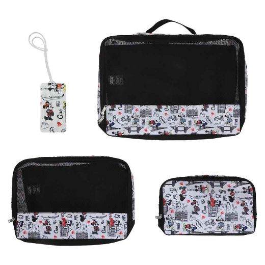 Picture of Disney Mickey & Minnie 4 pc. Travel Packing Cubes