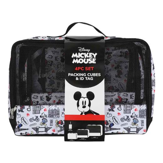 Picture of Disney Mickey & Minnie 4 pc. Travel Packing Cubes