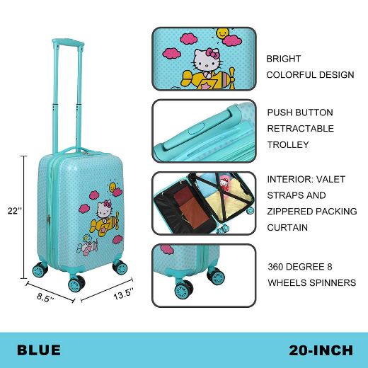 Picture of Hello Kitty Travel 20 in. Rolling Luggage