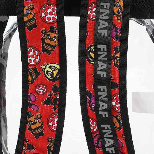 Picture of Five Nights at Freddy's Youth 5 pc Clear Backpack Set