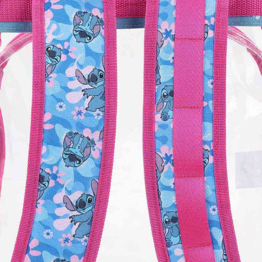 Picture of Disney Stitch Youth 5 pc Clear Backpack Set