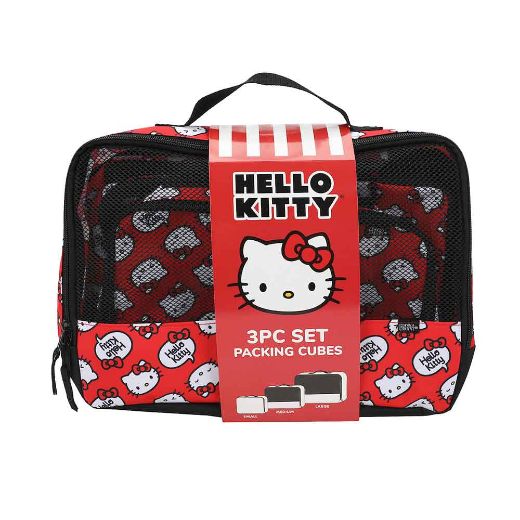 Picture of Hello Kitty 3 pc. Travel Packing Cubes