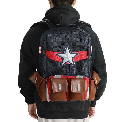 Picture of Marvel Captain America Suit-Up Character Backpack