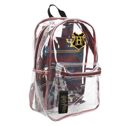 Picture of Harry Potter Hogwarts Clear Backpack & Laptop Sleeve