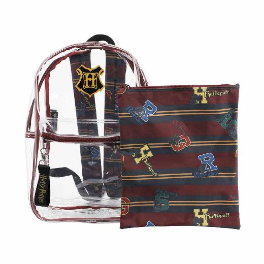 Picture of Harry Potter Hogwarts Clear Backpack & Laptop Sleeve