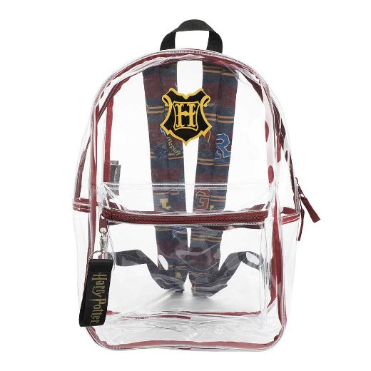 Picture of Harry Potter Hogwarts Clear Backpack & Laptop Sleeve
