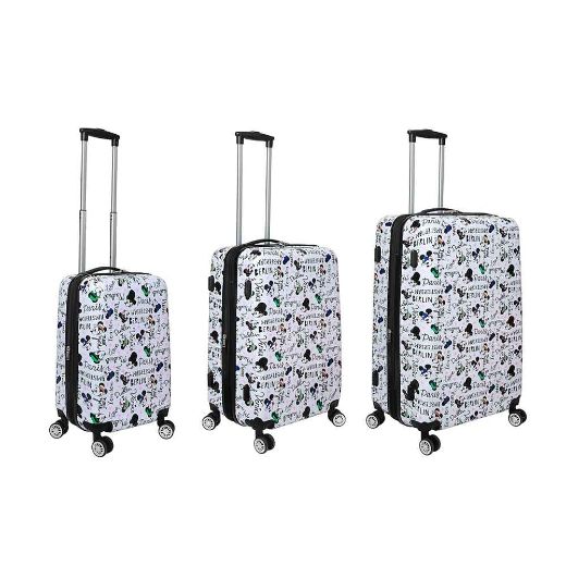 Picture of Disney Mickey Mouse Destinations 3 Piece Luggage Set