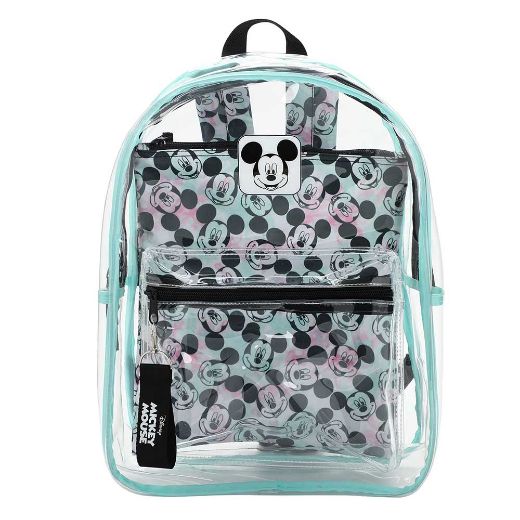 Picture of Disney Mickey Mouse Clear Backpack & Laptop Sleeve