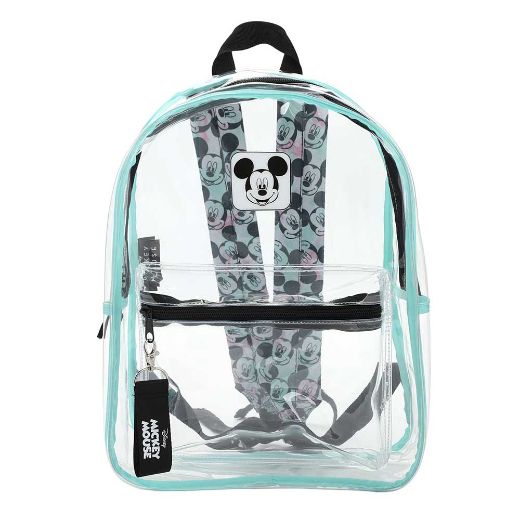 Picture of Disney Mickey Mouse Clear Backpack & Laptop Sleeve
