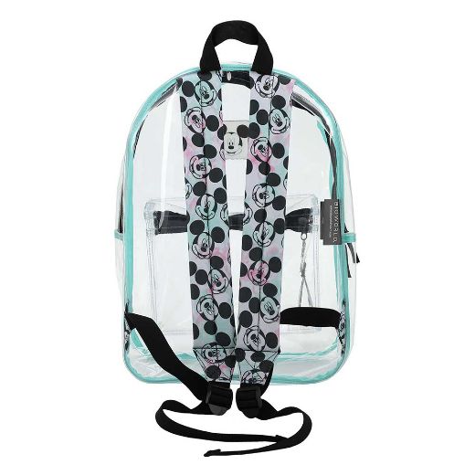 Picture of Disney Mickey Mouse Clear Backpack & Laptop Sleeve