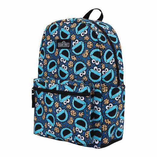 Picture of Sesame Street Cookie Monster AOP Backpack
