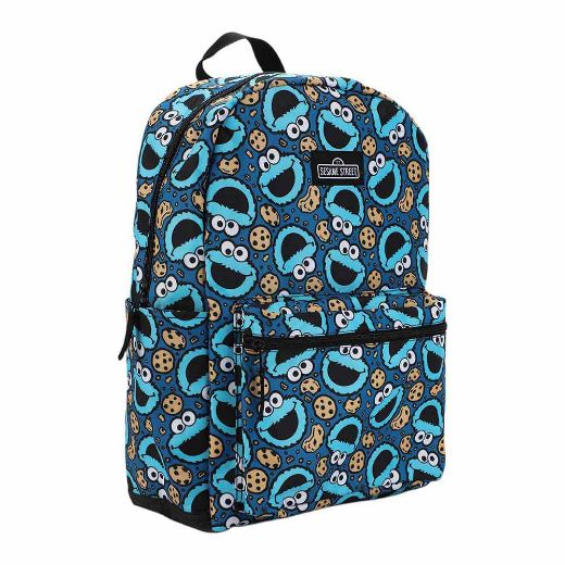 Picture of Sesame Street Cookie Monster AOP Backpack