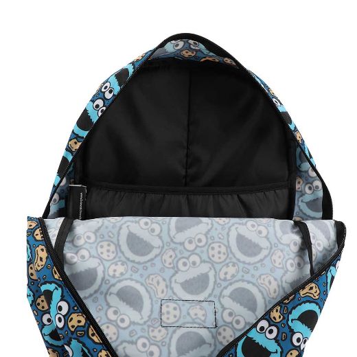 Picture of Sesame Street Cookie Monster AOP Backpack