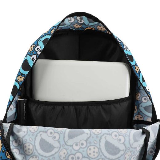 Picture of Sesame Street Cookie Monster AOP Backpack