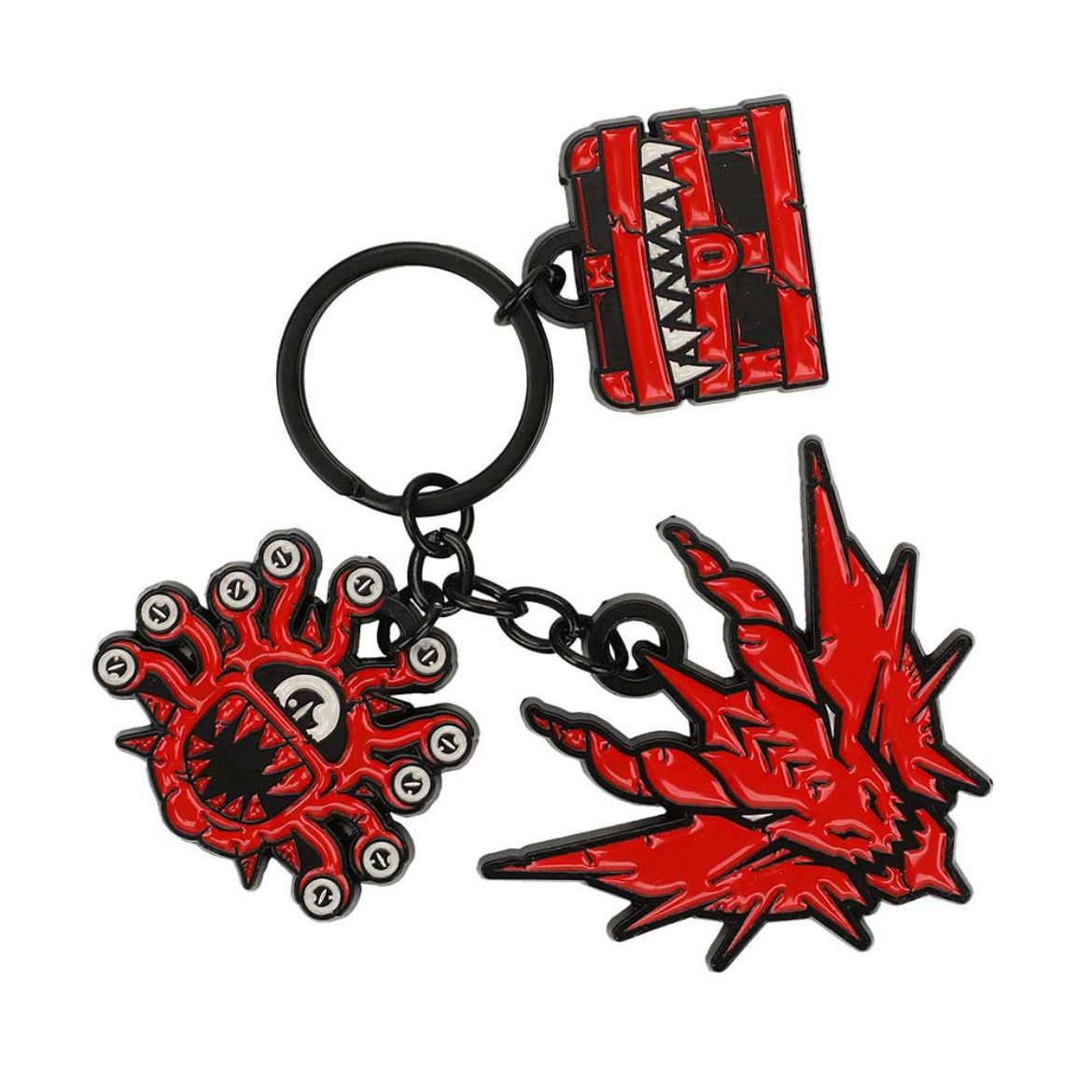 Picture of Dungeons & Dragons Multi-Charm Keychain