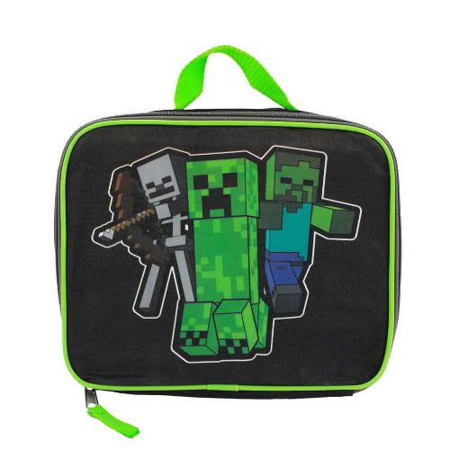 Picture of Minecraft Creeper Backpack with Lunch Tote