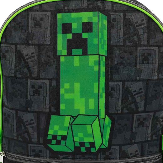 Picture of Minecraft Creeper Backpack with Lunch Tote