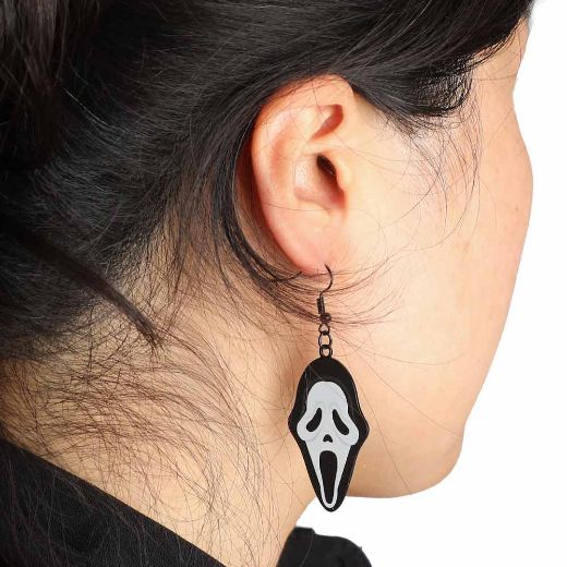 Picture of Ghost Face 3 Pack Earring Set
