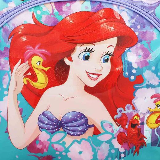 Picture of Disney The Little Mermaid 5 pc Textured Youth Backpack Set