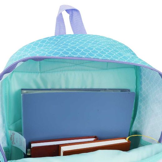 Picture of Disney The Little Mermaid 5 pc Textured Youth Backpack Set