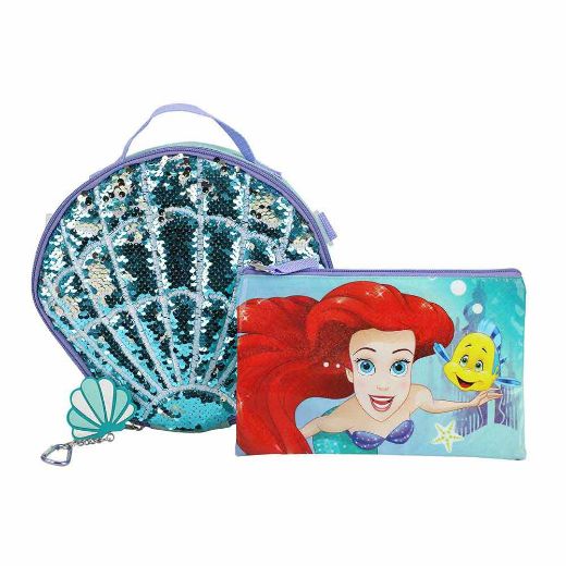 Picture of Disney The Little Mermaid 5 pc Textured Youth Backpack Set