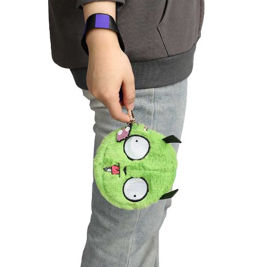 Picture of Invader Zim Plush Wristlet Coin Pouch