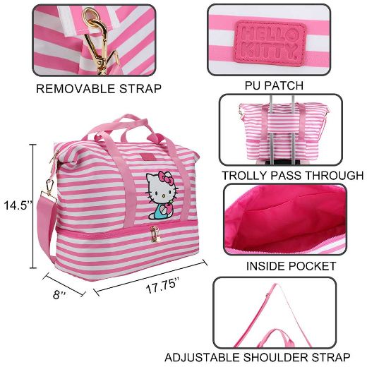 Picture of Hello Kitty Duffle Travel Bag