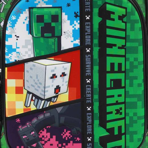 Picture of Minecraft Create Rolling Youth Backpack